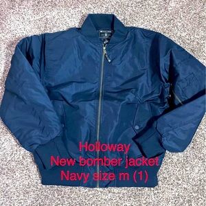 New bomber jacket 
Unisex
Navy size med (1)
Black size 2xl (3)